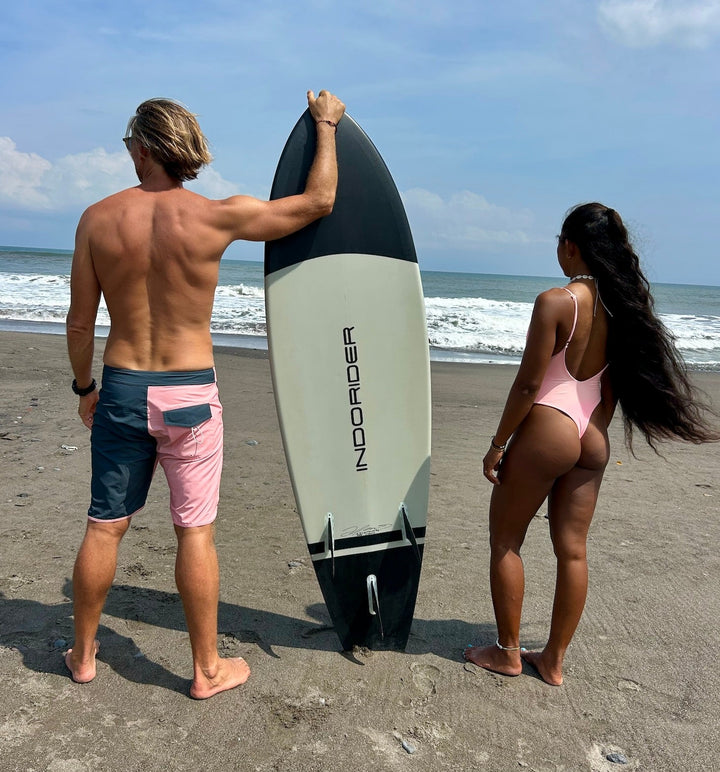 Recycled polyester board shorts