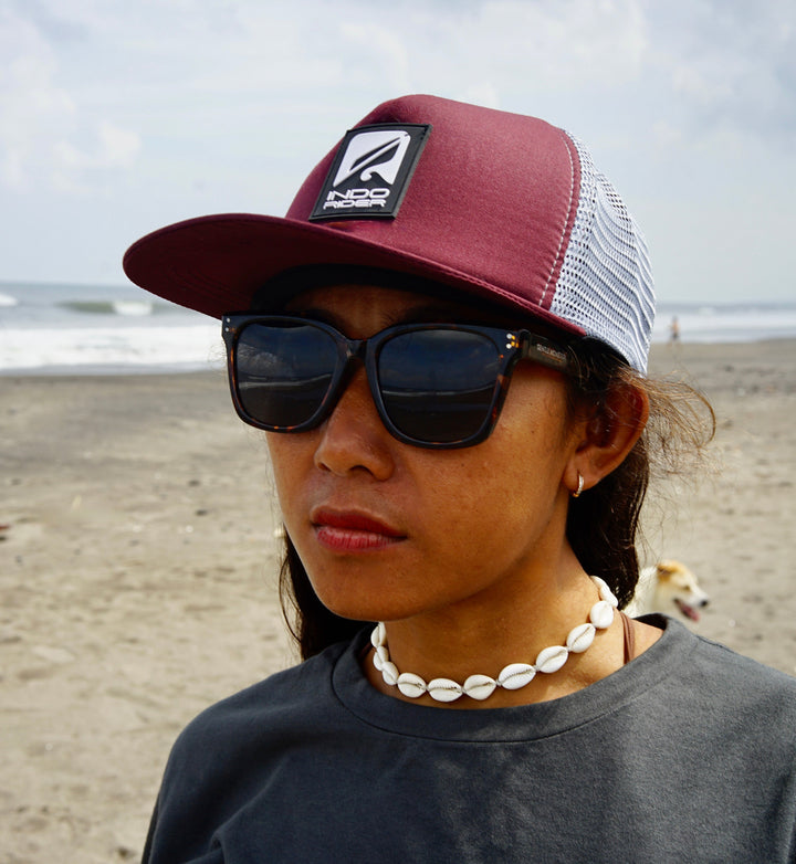 Redgrey trucker cap
