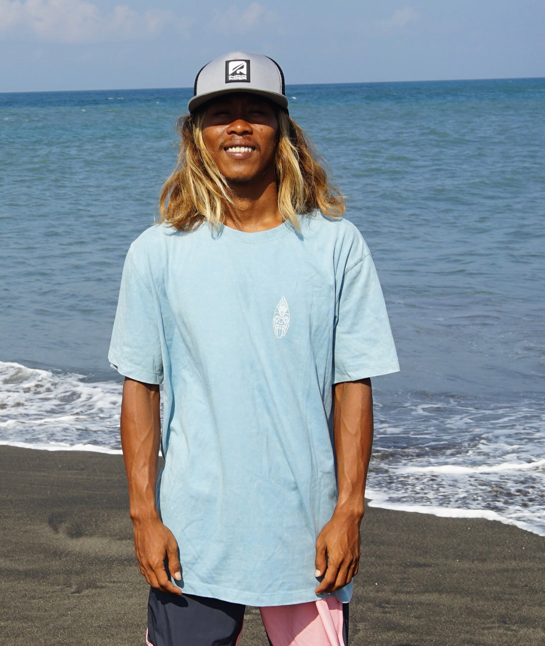 Palm Tee Sand Washed Organic Cotton