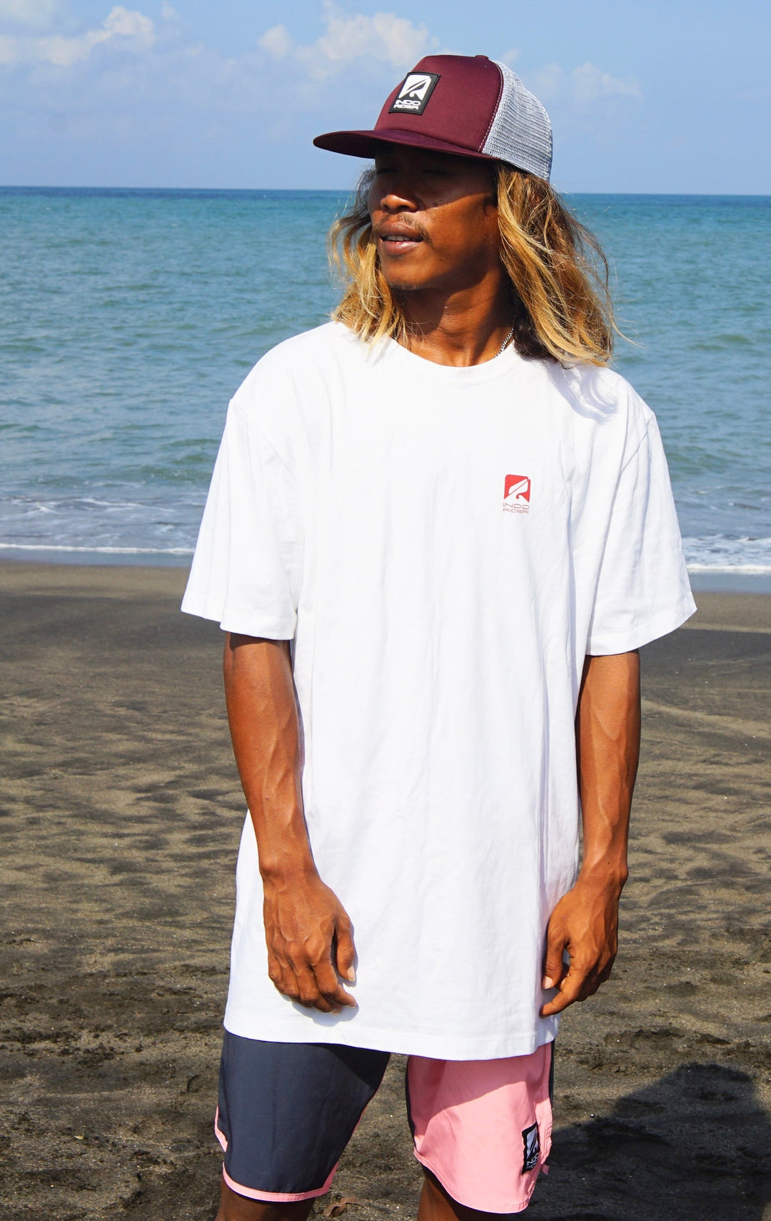Recycled polyester board shorts